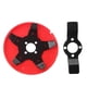 thumbnail image 4 of Cabezal de disco para deshierbe de cortadora | Accesorio multifuncional para eliminación de óxido y limpieza de suelos | Hierro y PP duradero | Compatible con máquinas deshierbadoras para campo de, 4 of 9