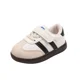 thumbnail image 5 of 2024 primavera y otoño zapatos para caminar para hombres y mujeres 1-2 años tablero de cuero de 3 piezas zapatos deportivos para niños pequeño blanco S, 5 of 5