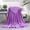 BB19_Purple, variant on Djunllk Throw Blanket - Purple Microfiber Ultimate Cozy Soft Blanket, Breathable Fluffy Blanket All Season Use, 39.3" x 59.0"