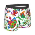thumbnail image 3 of Haiem Paisley Men's Boxer Briefs, Every Day Comfort Stretch Cotton Moisture-Wicking Underwear-X-Large, 3 of 9