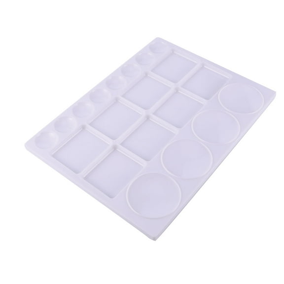 Howish Mixing Painting Tray Student Mixing Tray for Oil & Watercolor Paints(12.99"X9.84"X0.39")