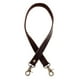 thumbnail image 1 of Correa para bolso de hombro de cuero genuino y lona, ​​accesorios para hacer uno mismo. Café profundo, 1 of 6
