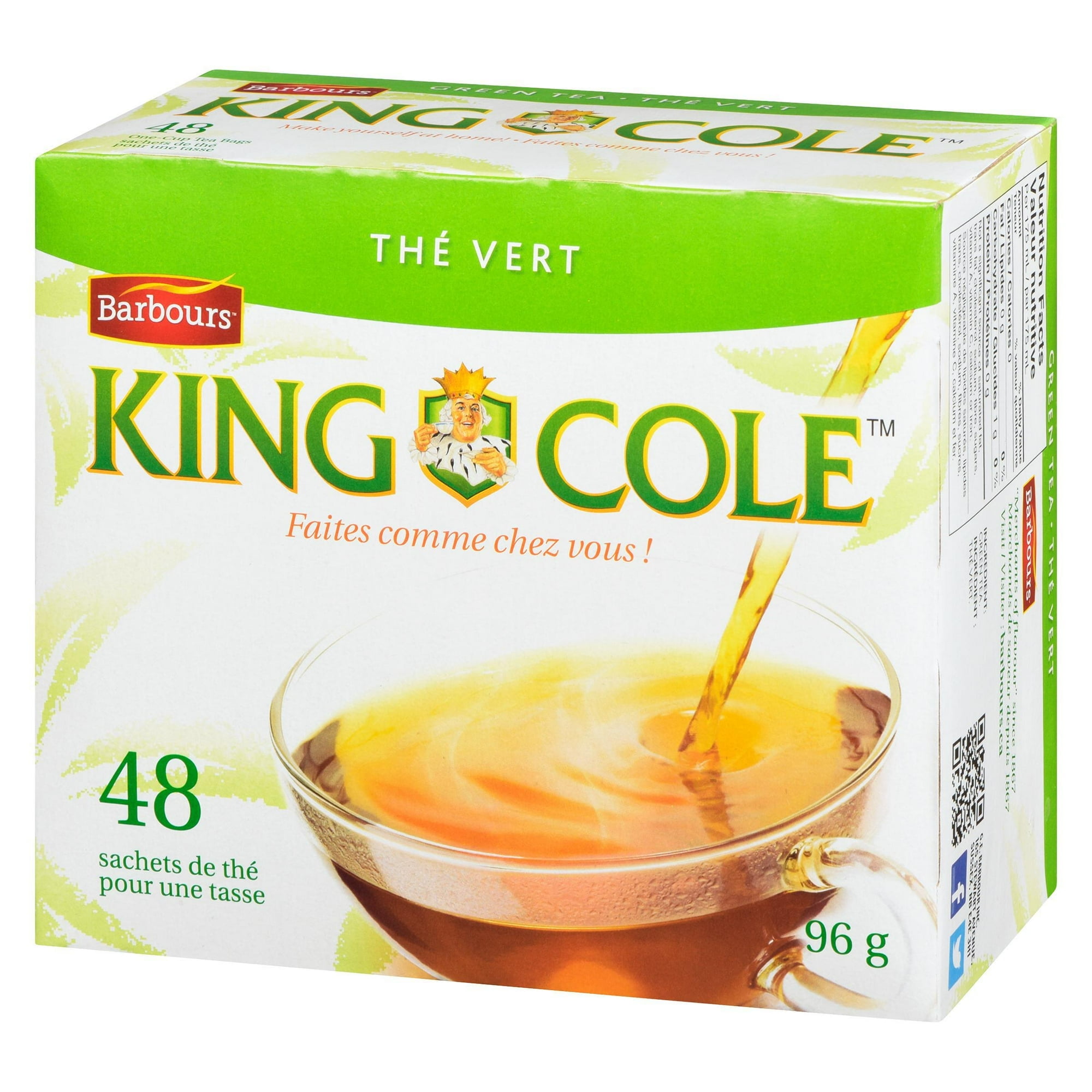 Thé King Cole vert 48s