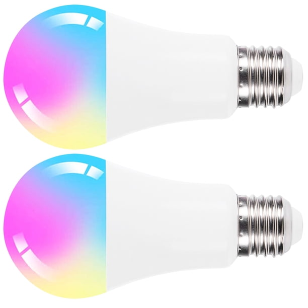 Bulbo Rgb Luz Suave Función de Sinconización de Bombilla LED Iluminación de Hogar Control remoto para la decoración del Hogar del Dormitorio