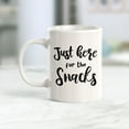 thumbnail image 2 of Designs ByLITA Just Here For The Snacks 11oz Coffee Mug, 2 of 3