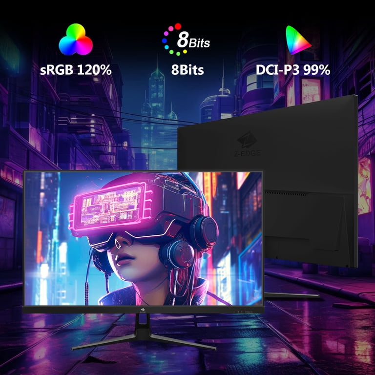 Z-EDGE 27" 240Hz Gaming Monitor HDR photo 6