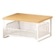 thumbnail image 3 of Soporte para impresora multifuncional que ahorra espacio y es resistente. Ideal como regalo. Estante para impresora de escritorio. Blanco, 3 of 9