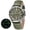 Green Leather, variant on Automatic Dive Watches for Men, Fashion Leather Strap Mechanical Watch with Date, Sapphire Crystal, Super Luminous, 20ATM Waterproof, Luxury Pilot-Style Men's Diver Watch, Green