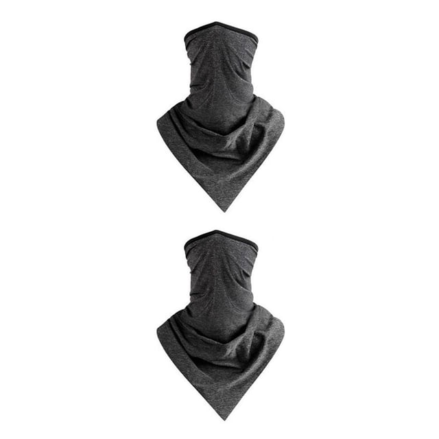 Soidarity Ciclismo cara bufanda protección al aire libre elástico antideslizante protector solar lavable pesca a prueba de polvo cálido sombrero gris Type2 NO2 Soidarity CBP254211