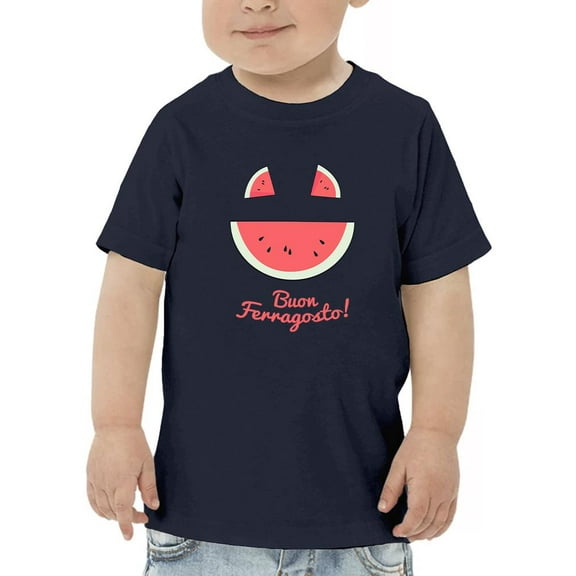 Buon Ferragosto Melon T-Shirt Toddler -Image by Shutterstock,  2 Toddler
