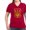 Garnet, variant on CafePress - Ukraine Women's V Neck Dark T Shirt - Women's V-Neck Dark T-Shirt