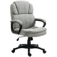 thumbnail image 4 of Massage Office Chair with 2 Vibration Points USB Power Light Gray, 4 of 9