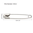 thumbnail image 2 of Unique Bargains Silver Tone Metal Safety Pins Sewing Pins 1000 Pack, 2 of 5