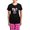 With Pink Pant, variant on CafePress - Pink Day Of The Dead Sugar Skull Baby Elephant Paj - Women's Short Sleeve Print T-Shirt and Pants Dark Cotton Pajama Set