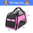 thumbnail image 3 of perfrom Airline Approved Pet Carrier,Soft Sided Cat Carriers for Small Dog Cats and Small Animals, 3 of 7