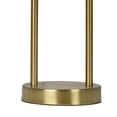 thumbnail image 5 of Mainstays 16.75" Gold Metal Arch Table Lamp with White Fabric Lamp Shade, 5 of 8