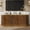 Brown and Gold, variant on Sideboard Cabinet, 63" Fluted Modern Buffet with Gold Trim, Faux Marble Top and Adjustable Shelves for Dining Room Living Room, Brown and Gold