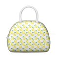 thumbnail image 2 of Modern Lemon Lunch Tote for Women – Fresh Yellow Fruit and Flower Pattern, Leakproof Thermal Bag, Cute and Durable for Summer Snacks or Work Meals, 2 of 6