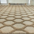 thumbnail image 4 of Ramsha Handmade Natural & Grey Color Home Decor Jute Woven Rug - SR 023, 4 of 5