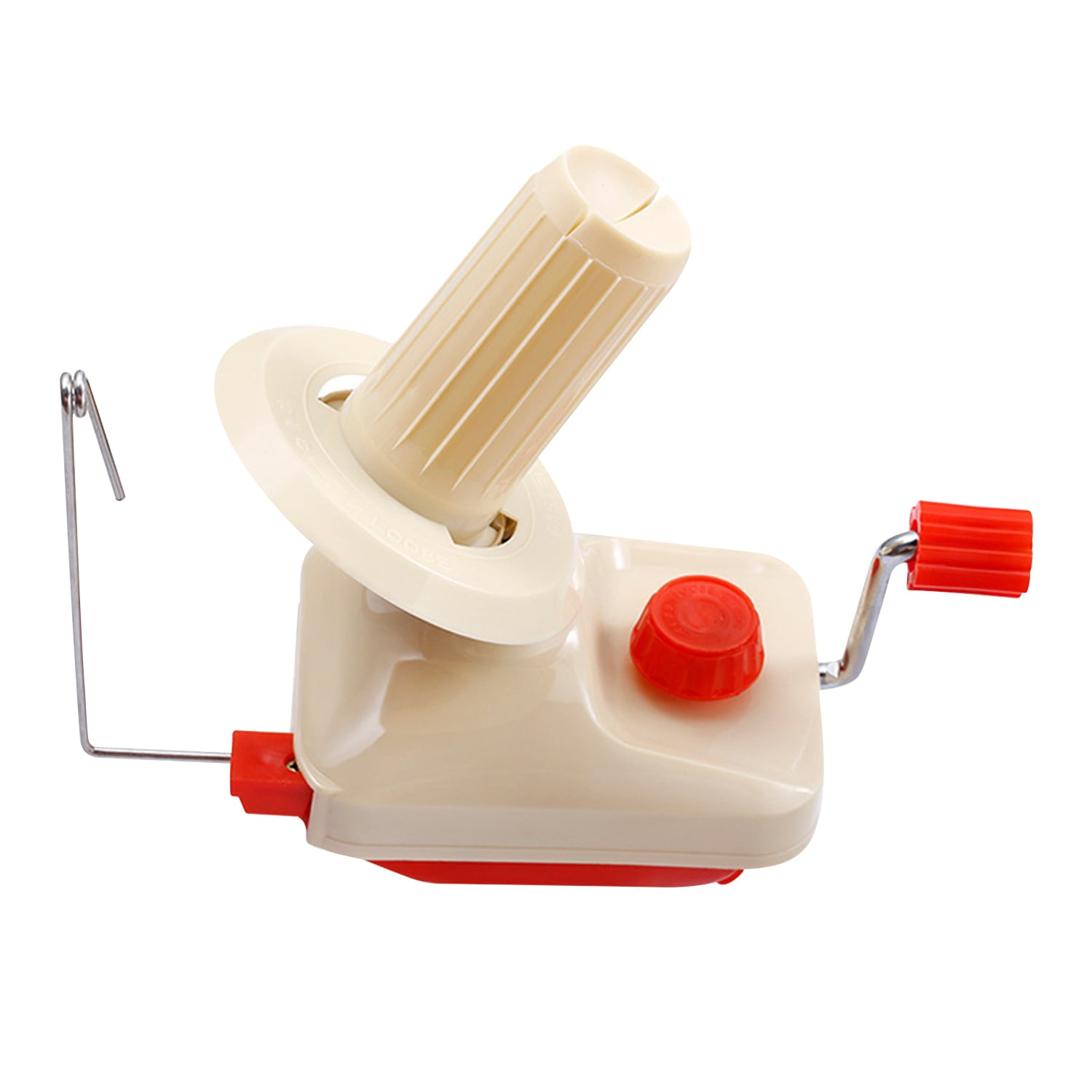Large Yarn Ball Winder Jumbo Metal Yarn Wool String Fiber Ball Winding Tool Smooth Edges Easy Assembly Tough Enough High-speed High Yarn swift Winding Flexible 500g without yarn guide, hand operated