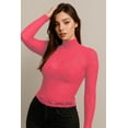 thumbnail image 1 of Blusa de encaje de manga larga Lila Mediana, 1 of 2
