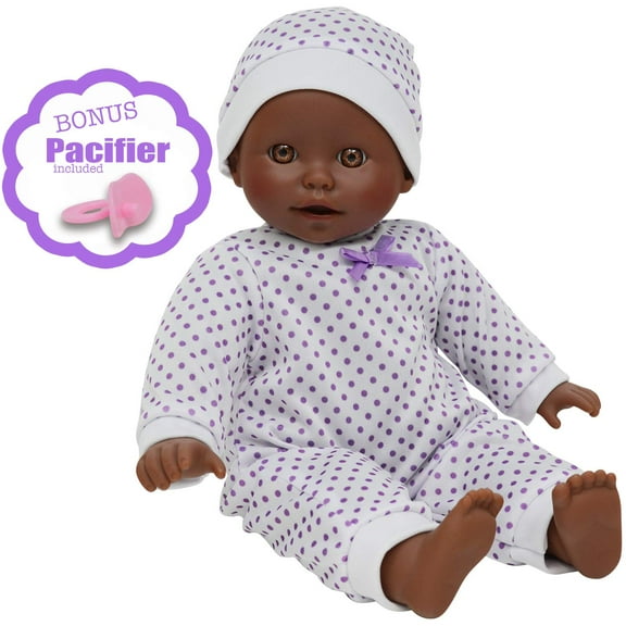 The New York Doll Collection 14 inch Soft Body African American Baby Doll
