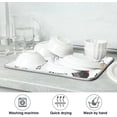 thumbnail image 7 of FREEAMG Cute Farm Animals Dish Drying Mats for Kitchen Counter, Heat-Resistant Dishes Drying Pad, Ultra Absorbent Drying Mat for Coffee Machine Sink Rack 18x24Inch, 7 of 7