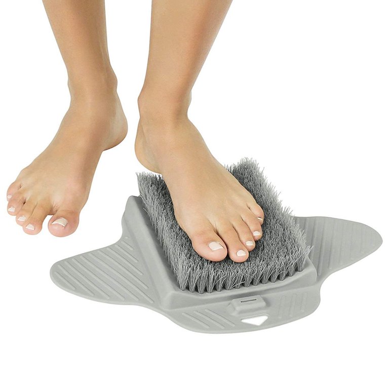 Vive Foot Scrubber for Use in The Shower - Feet Cleaner for Dead Skin with  Pumice Stone - Massager a…See more Vive Foot Scrubber for Use in The Shower