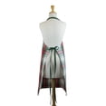 thumbnail image 3 of Santa's Helper Cotton Ruffle Apron 28.5 x 26 Christmas Holiday Red and Green, 3 of 5