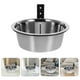 thumbnail image 5 of 2 juegos de comederos elevados para perros que ahorran espacio y se montan en la pared. Comedero de acero inoxidable para perros. Cuencos colgantes para comida y agua., 5 of 8