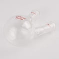 thumbnail image 2 of StonyLab 250mL Dual-Neck Round Bottom Lab Flask, Heavy Wall Borosilicate Glass, 24/40 Standard Joint, 2 of 7