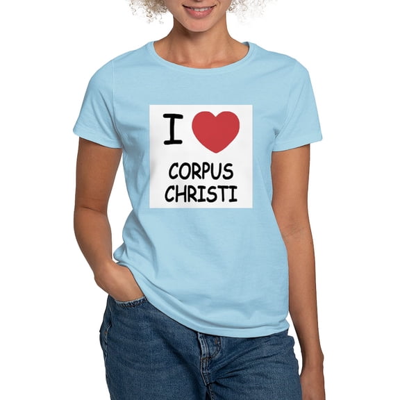 CafePress - I Heart Corpus Christi Women's Light T Shirt - Women's Classic T-Shirt