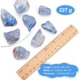 thumbnail image 5 of 1/2 Lb（227g） Natural Lazuli Rough Stone Tumbled Lazuli Rough Bulk Raw Gemstone Crystals Stones for Reiki Jewelry Making Decoration Colorful, 5 of 6