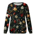 Women's Christmas Tree LightUp Sweater Festive Holiday LED Pullover