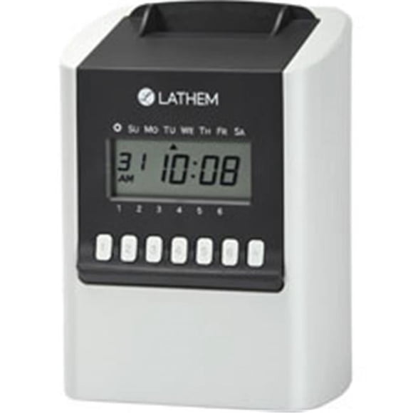 Lathem LTH700E 700E Calcul Horloge Électronique & 44; Gris