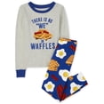 thumbnail image 1 of Conjunto de pijama The Children's Place de manga larga de algodón para niños de 16 años, 1 of 3