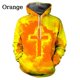 thumbnail image 3 of Sudadera con capucha cristiana con estampado 3D para hombre, sudadera con capucha holgada informal de manga larga con estampado de cruz de colores para otoño, 3 of 5