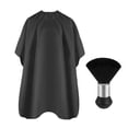 thumbnail image 2 of Hair Cutting Cape With Neck Brush Salon Hair Cape Hair Cutting Accessories (solid Color), 2 of 8