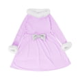 thumbnail image 5 of LWNYDPLSD Red Christmas Dress Girls Christmas Shift Dress Winter Formal Dresses 18month Girl Clothes Girls Clothes Size 10 12 Christmas Outfit Baby, 4-5 Years, 5 of 5