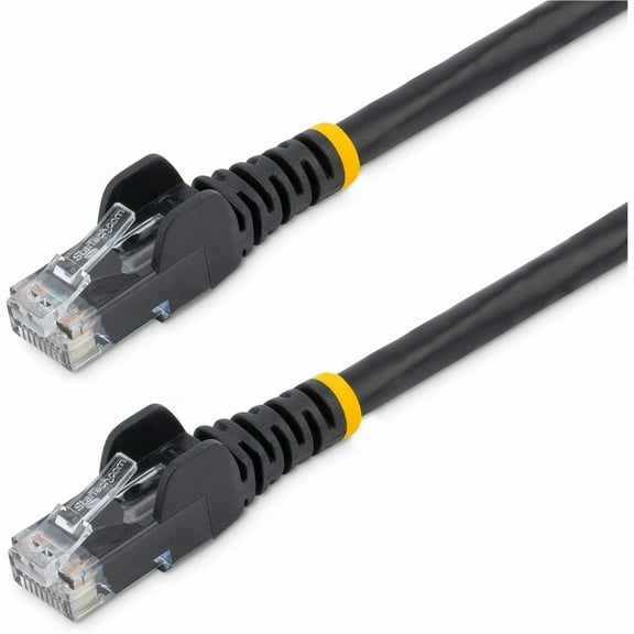 StarTech 6ft RJ-45 M/M Cat6 Snagless Patch Cable Black 10 Pack