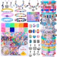 thumbnail image 1 of Kit de fabricación de joyas AIPRIDY 3600 unidades para niñas de 4 a 12 años, 1 of 7