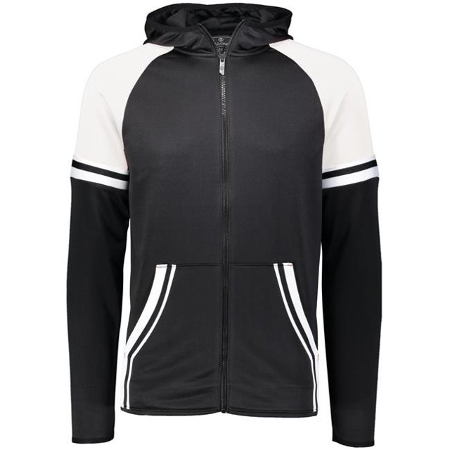 Adult Retro Grade Jacket, Black & White - Medium