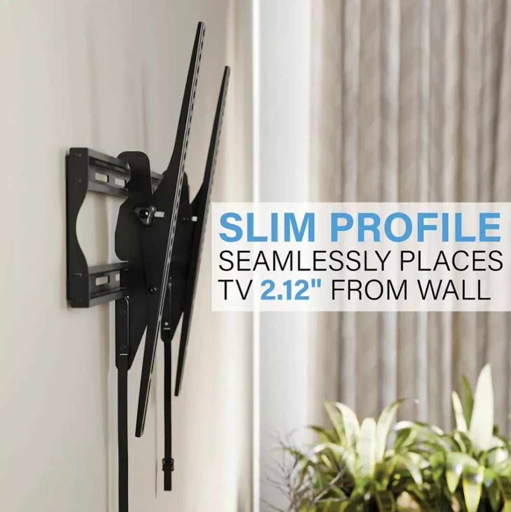 Restored SANUS Decora Tilting TV Wall Mount for 42"-90" TVs, Up to 130 lbs, Tiltable, DLT2-B1 (Refurbished)