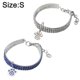 thumbnail image 2 of Pieza de collar de mascota con diamantes de imitación brillantes, colgante brillante, collar de perro, cristal ajustable, 2 of 5