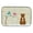 Brown, variant on Christmas Presents Between Friends Staffordshire Bull Terrier Brown Dish Drying Mat