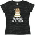 thumbnail image 3 of Inktastic Reading Is A Hoot Librarian Gift Women's T-Shirt, 3 of 5