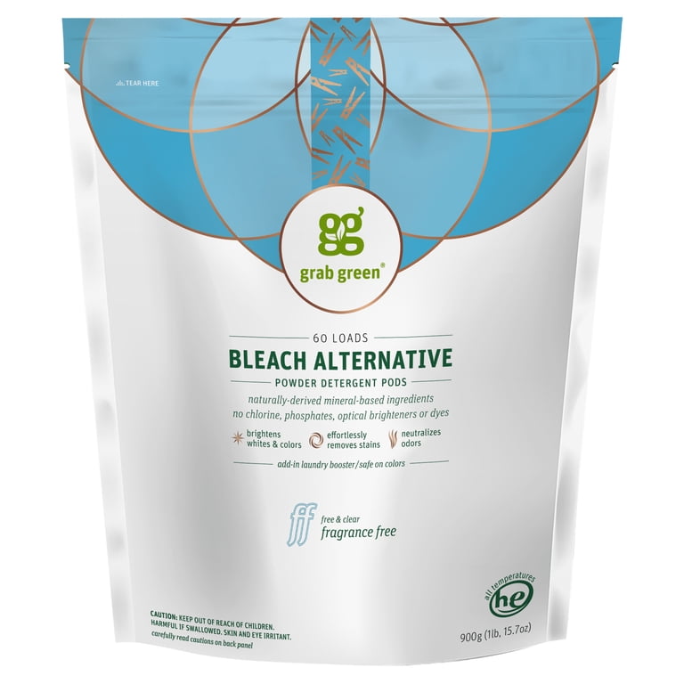 Grab Green Bleach Alternative Pods, 60 Loads photo 1