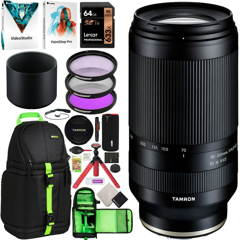 Tamron 70-300mm F/4.5-6.3 Di III RXD Lens A047 for Sony E-mount