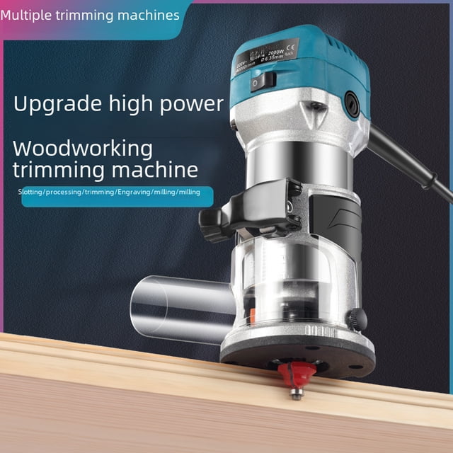 220V-440V High-Power Woodworking Electric Router with Soft Start & Constant Speed Control - All-Copper Construction, Versatile for Carving, Drilling, Grinding - User-Friendly Cross-Border Power Tool