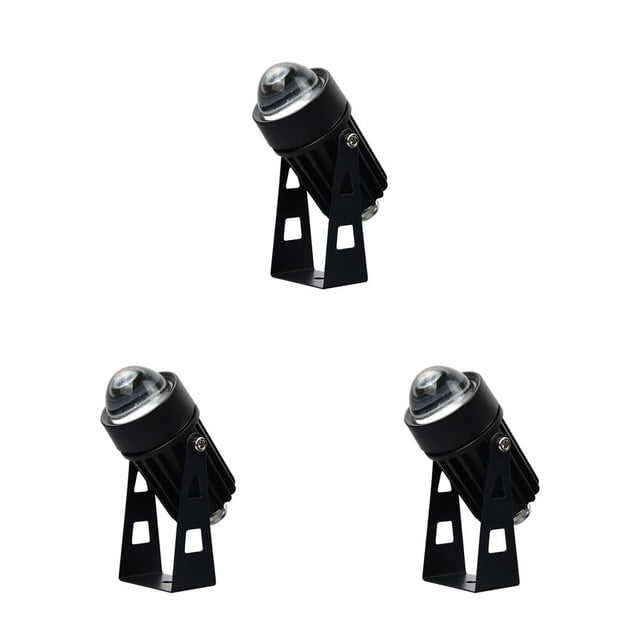 Arandela de pared Wosthever Foco LED IP65 Iluminación de paisaje a prueba de agua Luz blanca cálida 3piezas